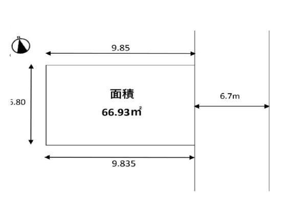 南久宝寺２丁目建築条件無し土地