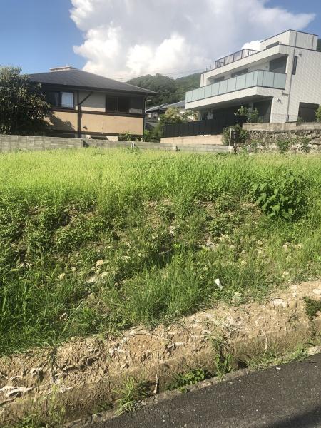 山手町建築条件なし土地