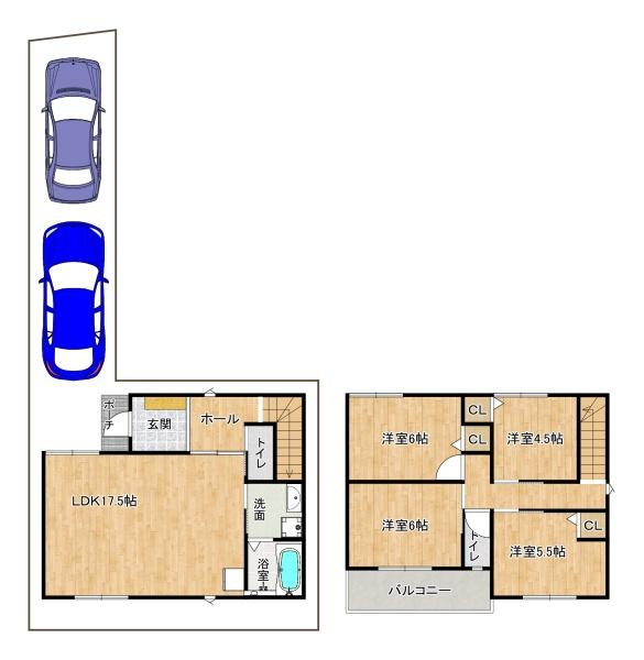 八尾市渋川町３丁目新築戸建　２号地
