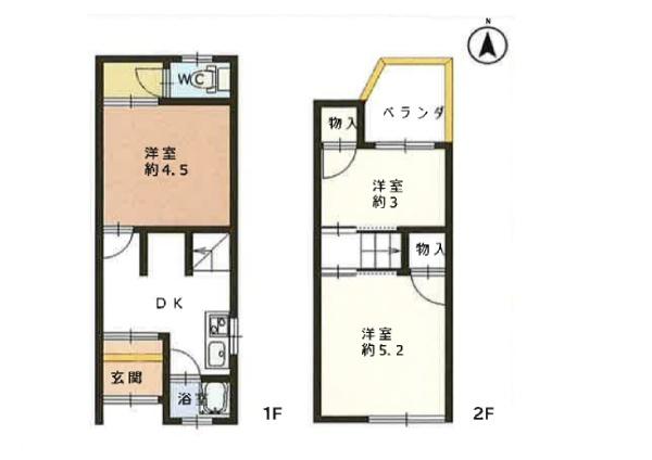 東大阪市花園西町１丁目の中古一戸建て