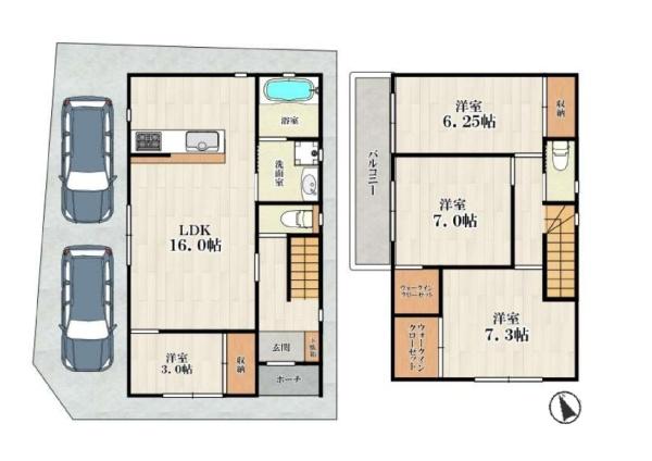 八尾市沼２丁目の中古一戸建て