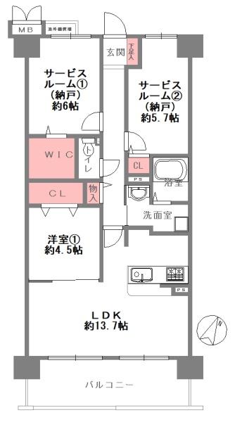 レックスプラザ八尾志紀中古マンション
