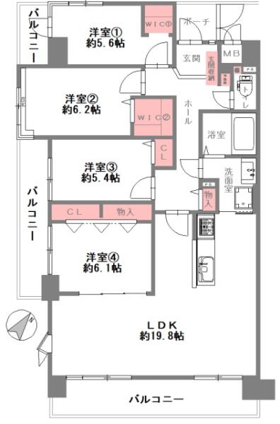 ファミールハイツ八尾Ｂ棟中古マンション