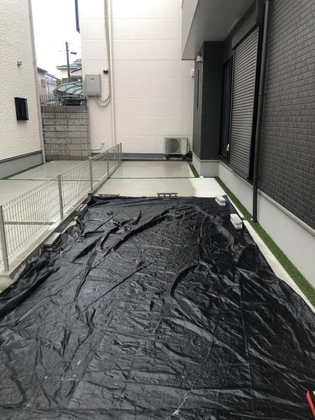 東大阪市大蓮東2丁目の新築一戸建(駐車場)