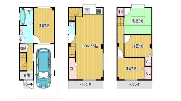 東大阪市稲葉１丁目の中古一戸建て