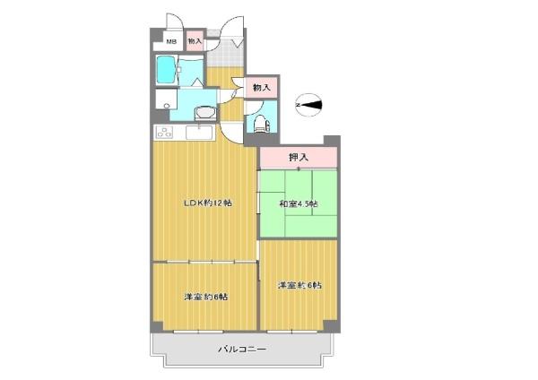 ローレルハイツ八尾　1号棟中古マンション