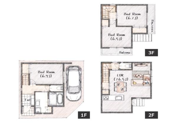 東大阪市永和３丁目の新築一戸建