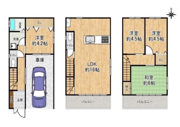 東大阪市吉田７丁目の中古一戸建て