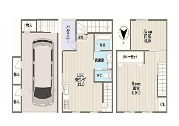 八尾市跡部南の町１丁目の中古一戸建て