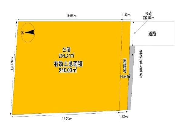 東大阪市中新開１丁目の土地