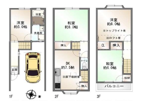 東大阪市吉田５丁目の中古一戸建