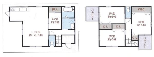 東大阪市大蓮東１丁目の新築一戸建