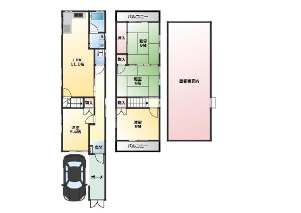 八尾市東山本新町４丁目の中古一戸建