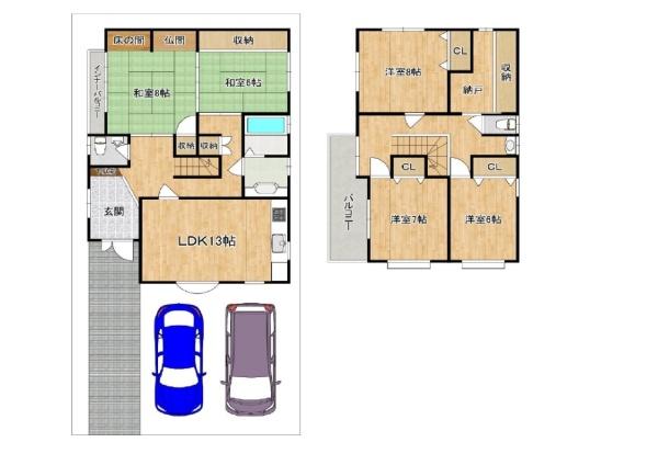 八尾市東山本町６丁目の中古一戸建