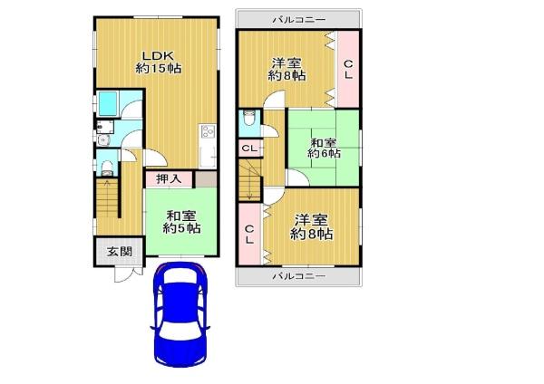 八尾市沼３丁目の中古一戸建