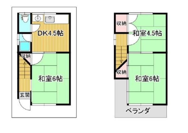 東大阪市吉田３丁目の中古一戸建