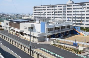 八尾市二俣１丁目の土地(志紀おおぞらこども園)