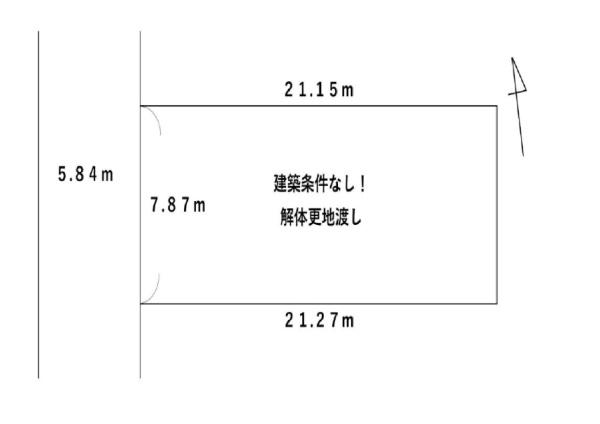 八尾市田井中３丁目の土地