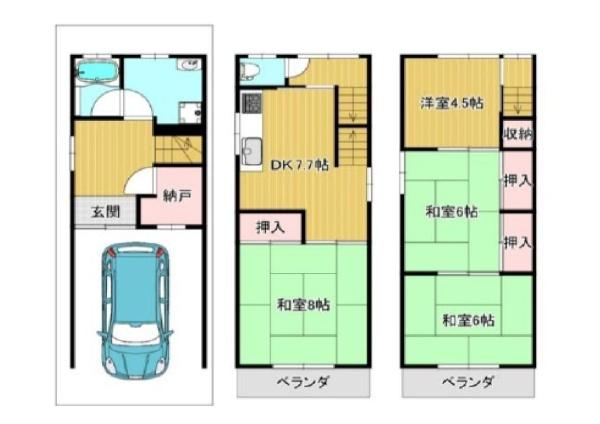 東大阪市玉串元町２丁目の中古一戸建