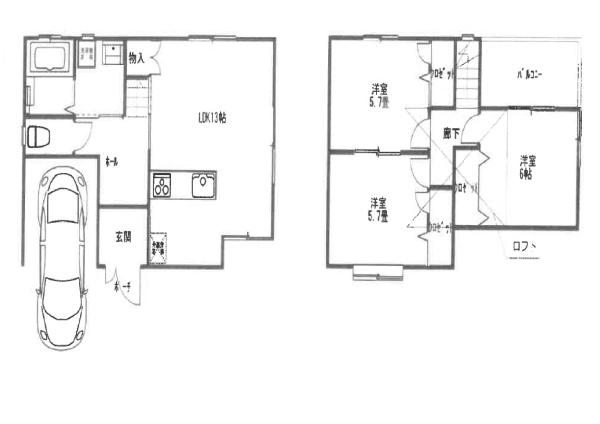 東大阪市稲田新町３丁目の中古一戸建