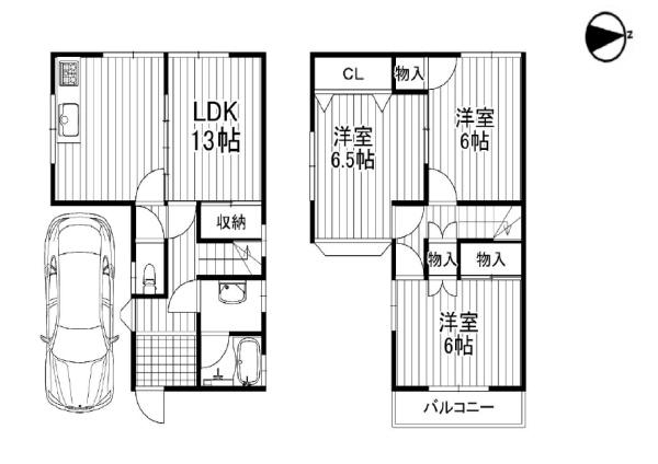 八尾市刑部４丁目の中古一戸建