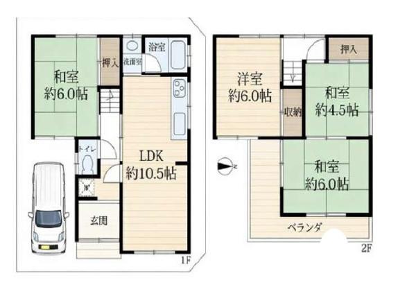 八尾市上尾町１丁目の中古一戸建