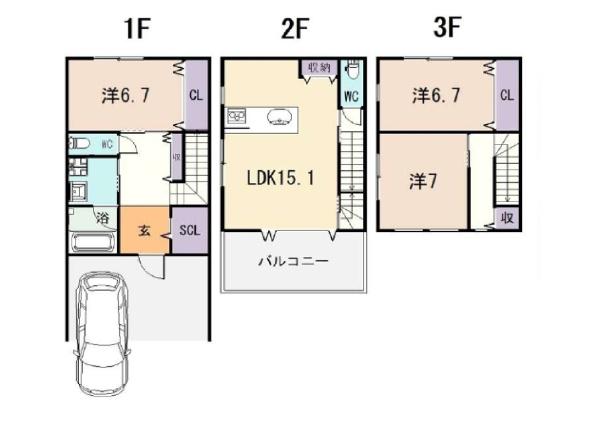八尾市曙町２丁目の中古一戸建