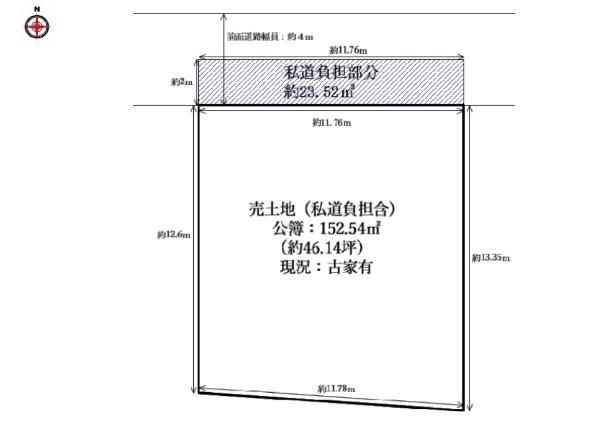 八尾市福万寺町南２丁目の土地