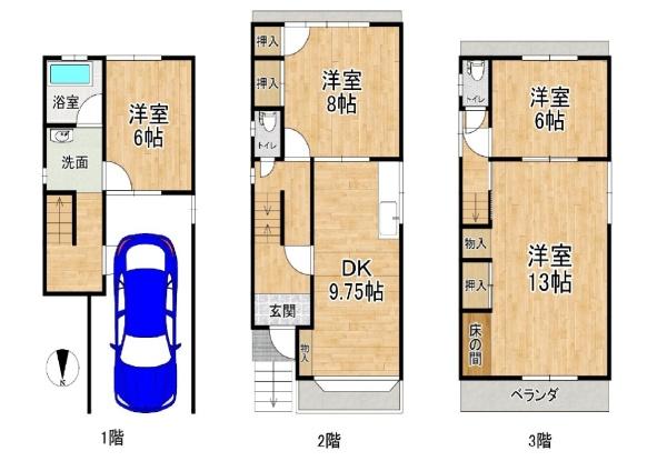 八尾市長池町５丁目の中古一戸建