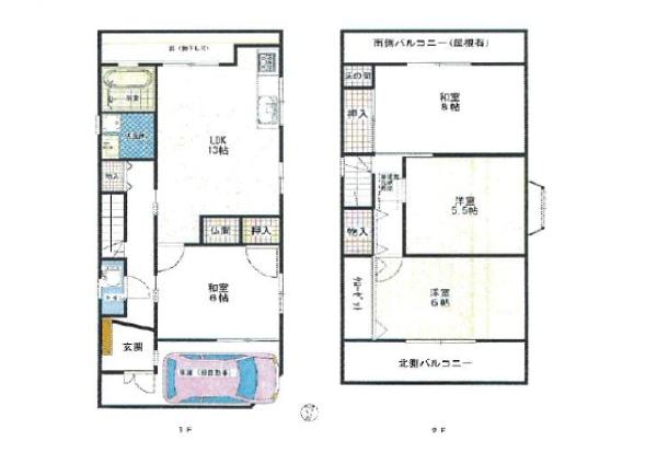 八尾市弓削町南３丁目の中古一戸建て