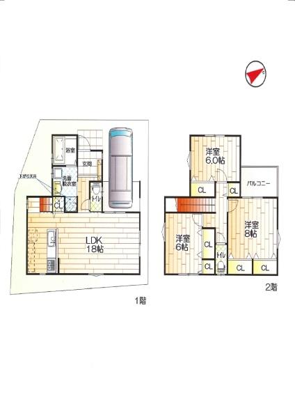 八尾市安中町８丁目の新築一戸建