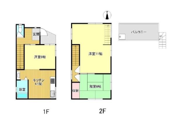 八尾市福万寺町３丁目の中古一戸建て