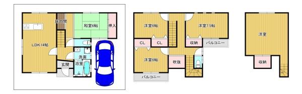 羽曳野市西浦１丁目の中古一戸建て