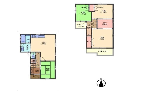八尾市宮町４丁目の中古一戸建て