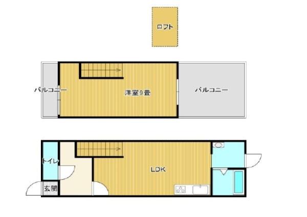 八尾市堤町１丁目の中古テラスハウス
