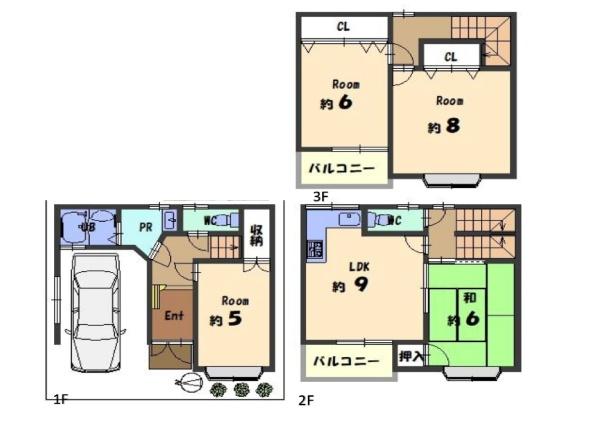 東大阪市角田３丁目の中古一戸建