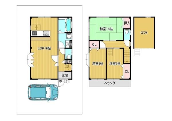 東大阪市南上小阪の中古一戸建て