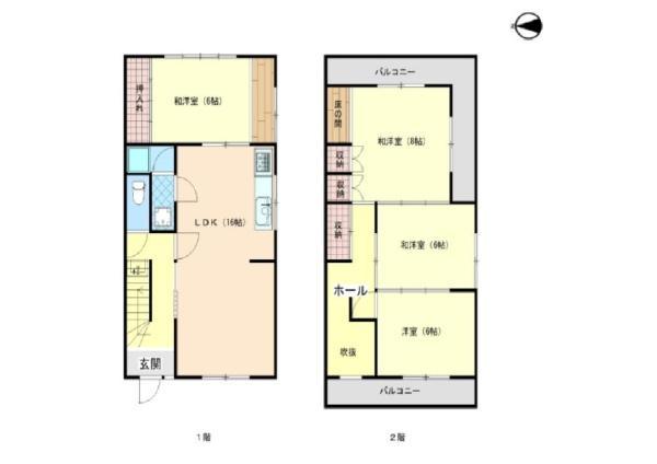 東大阪市友井２丁目の中古一戸建て