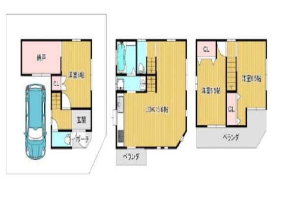 東大阪市末広町の中古一戸建て