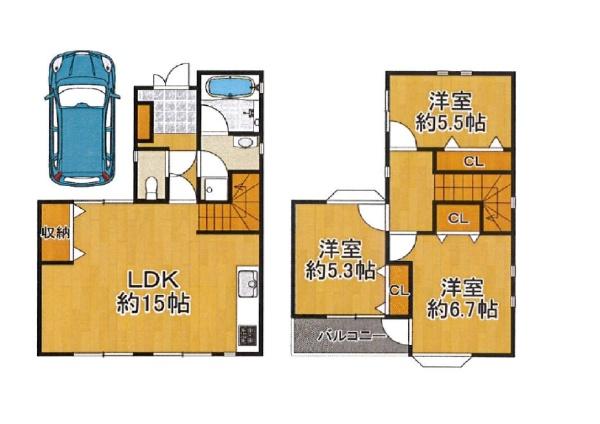 東大阪市花園東町３丁目の中古一戸建て