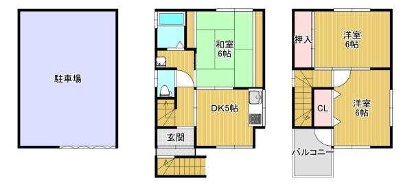 東大阪市友井１丁目の中古一戸建て
