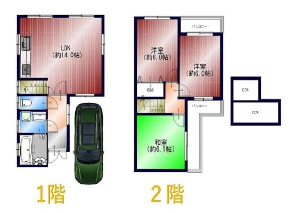 東大阪市横沼町３丁目の中古一戸建て