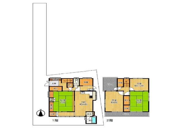 東大阪市中石切町２丁目の中古一戸建て