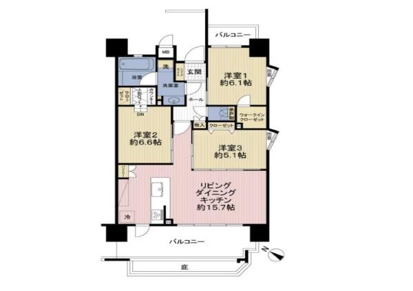 ドルチェヴィータ荒本駅前中古マンション