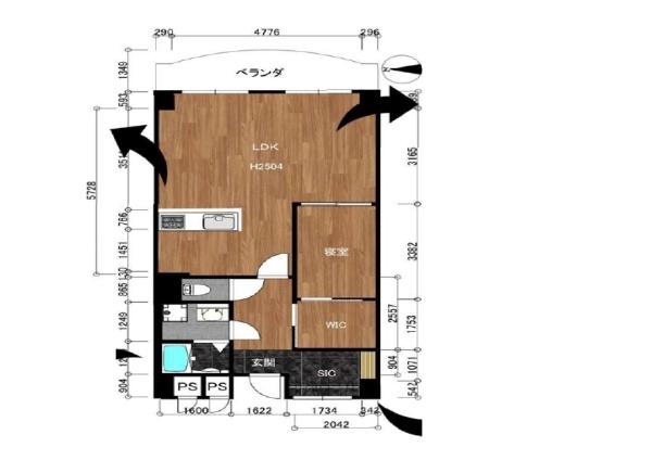 ハイマート若江２号棟中古マンション