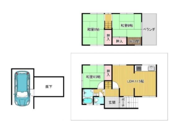 東大阪市東石切町２丁目の中古一戸建て