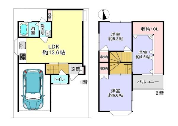 八尾市上之島町南５丁目の中古一戸建て