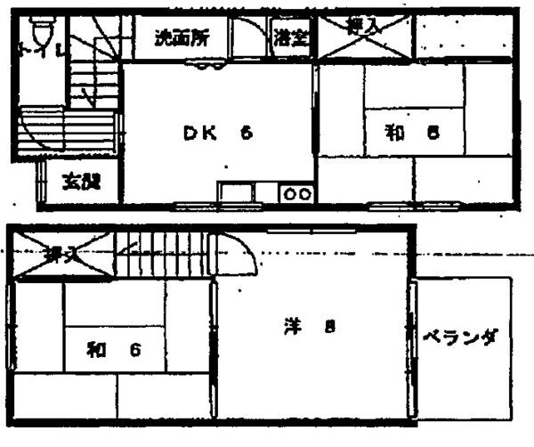 東大阪市上石切町２丁目の中古一戸建て