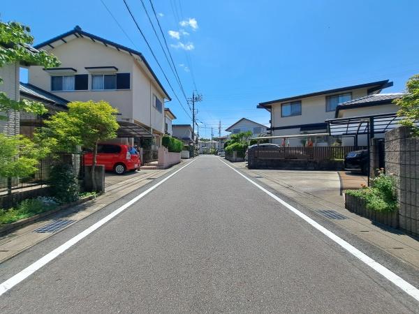 豊田市宝来町4丁目の土地(前面道路含む現地写真)