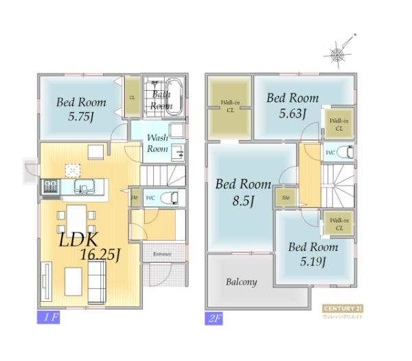日進市米野木町第2新築戸建2号棟全2棟